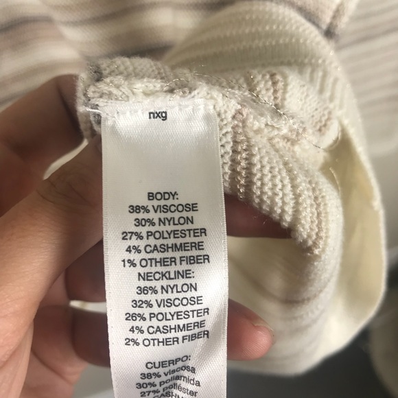 White House Black Market Off-the-Shoulder Sweater - Picture 5 of 8